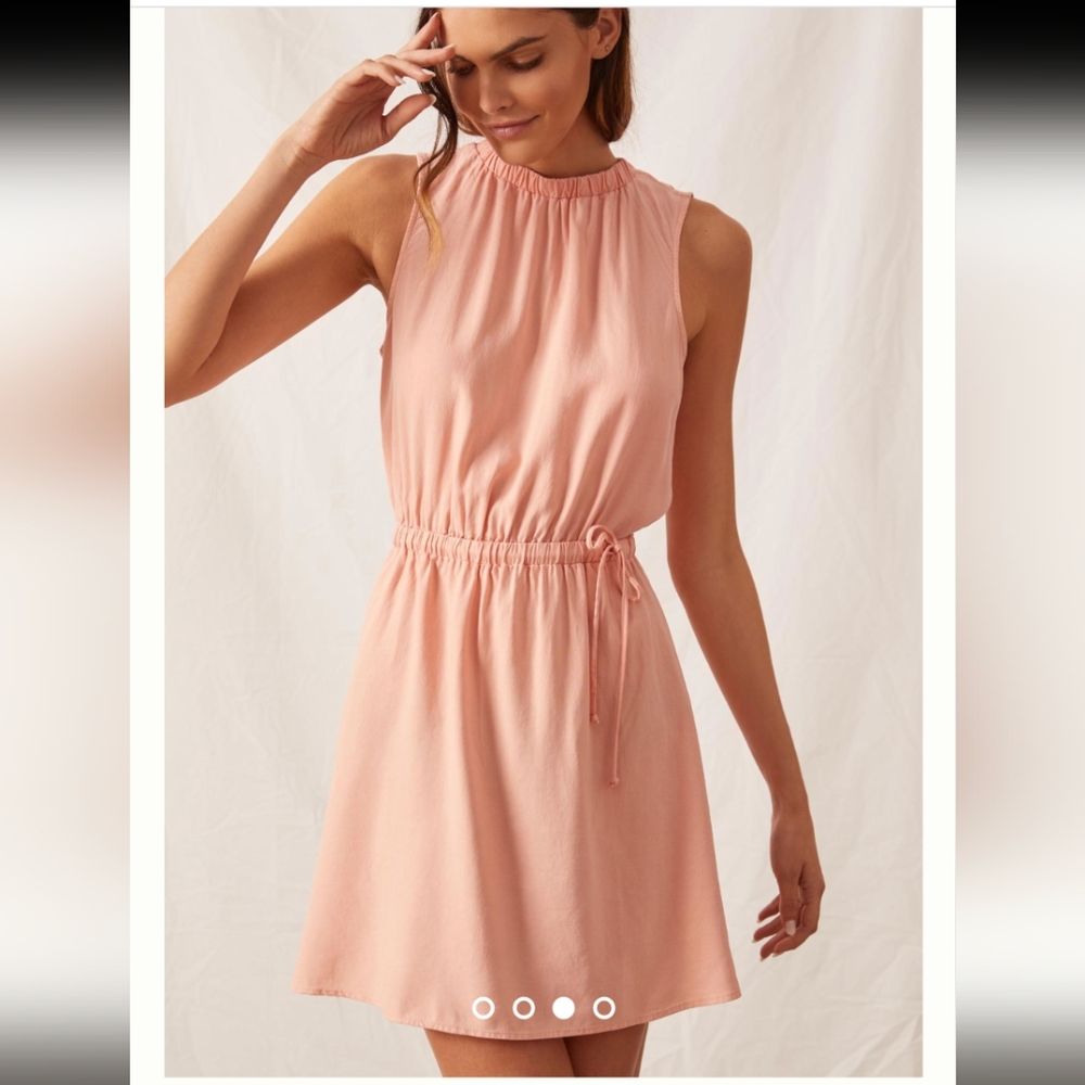 Cloth & Stone Pink Mini Dress